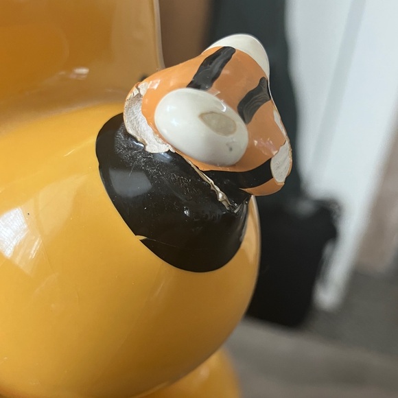 Yellow and Red Winnie the Pooh Cookie Jar - Picture 2 of 7